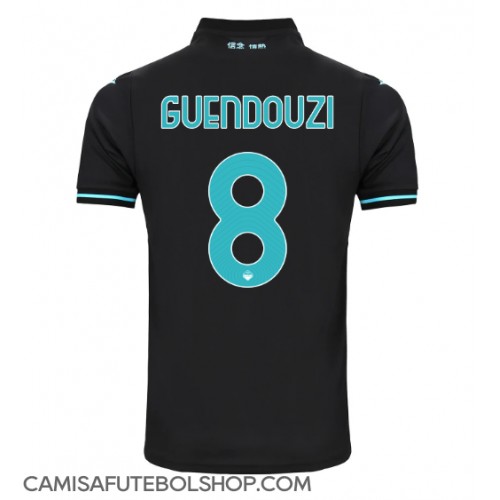 Camisa de time de futebol Lazio Matteo Guendouzi #8 Replicas 3º Equipamento 2024-25 Manga Curta